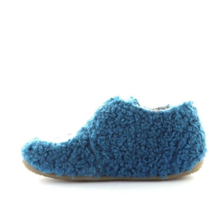 smiley wollen pantoffel lyons blue