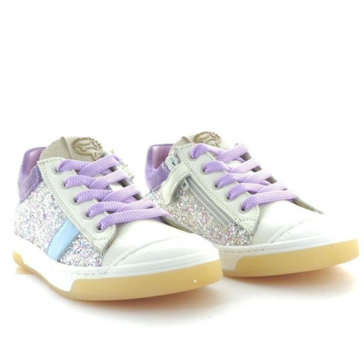 glitter bumper sneaker lilac
