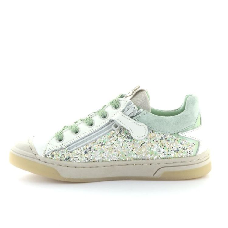 glitter bumper sneaker green