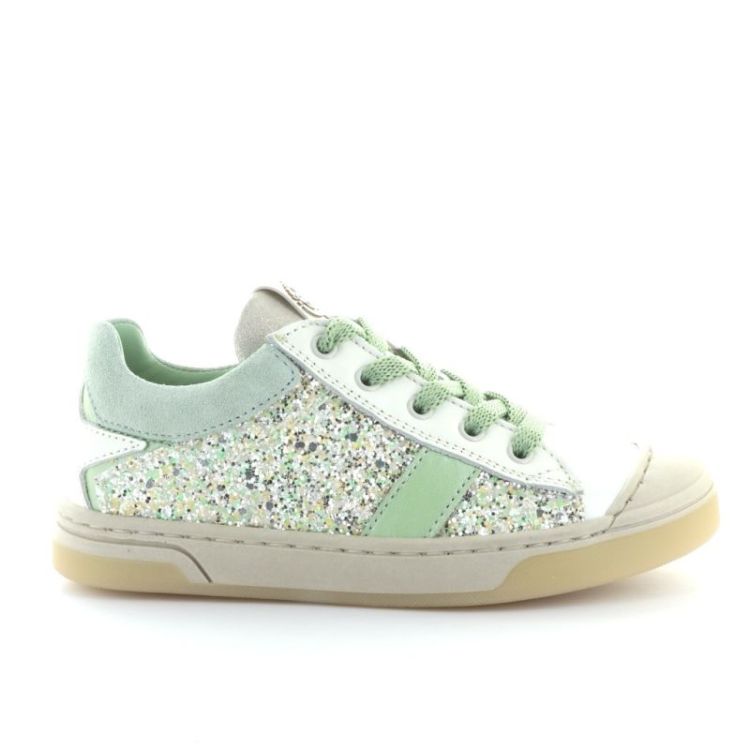 glitter bumper sneaker green
