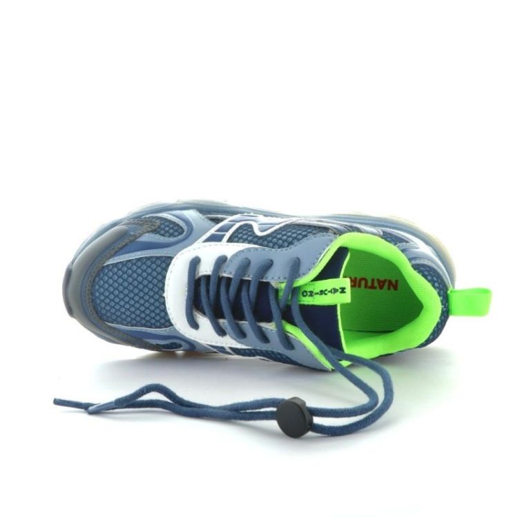 chunky light sneaker azure