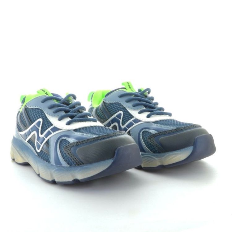 chunky light sneaker azure
