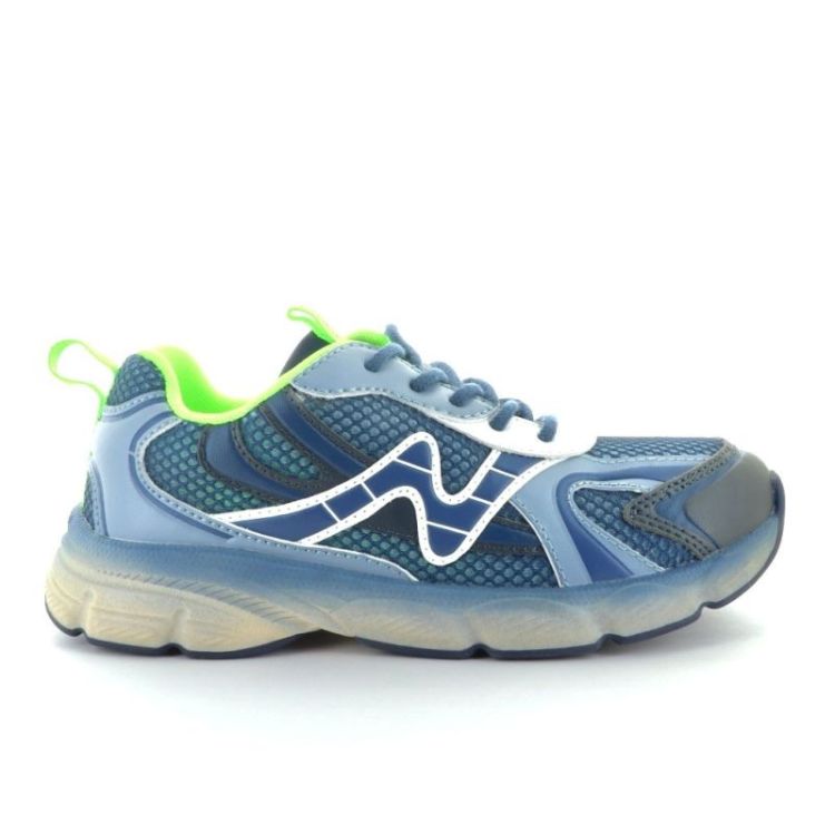 chunky light sneaker azure