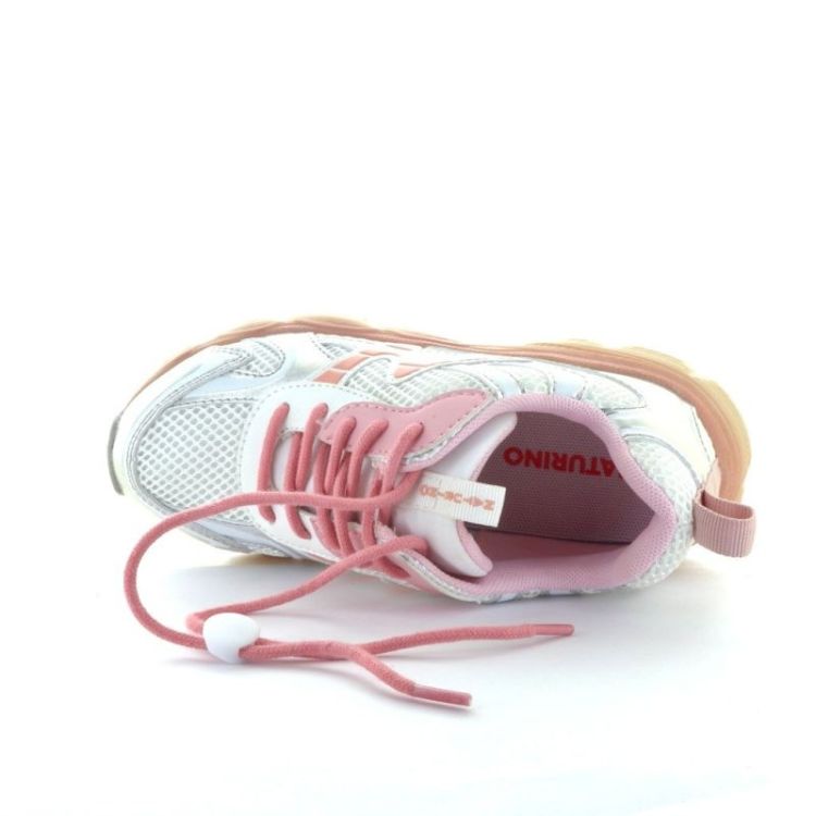 chunky light sneaker silver white pi