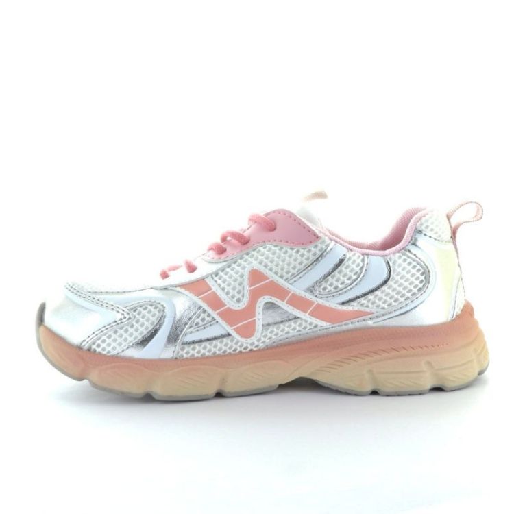 chunky light sneaker silver white pi
