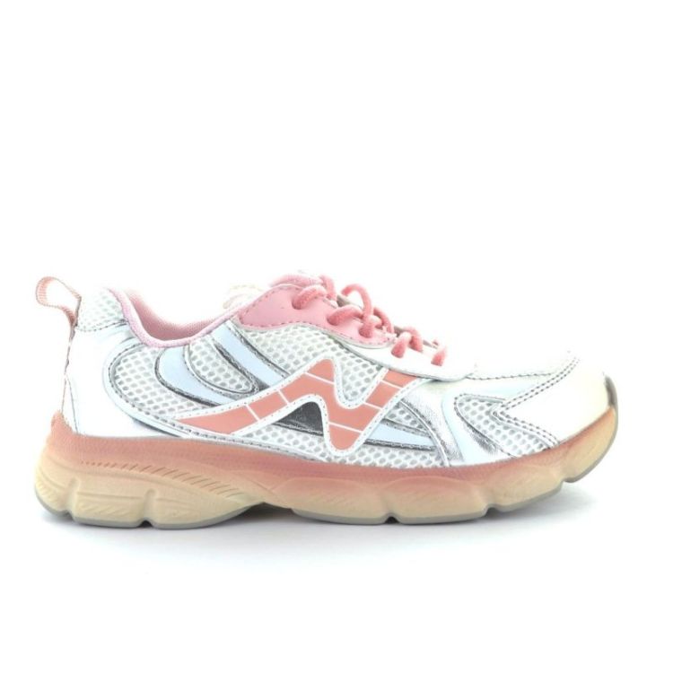 chunky light sneaker silver white pi