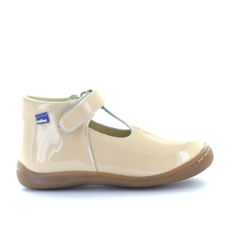 open eerste stapper charol beige
