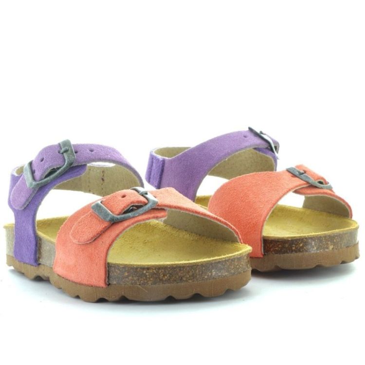 open voorgevormde sandalen lavanda