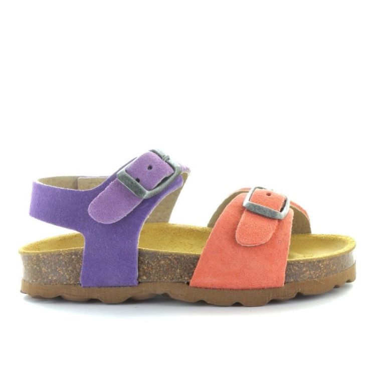 open voorgevormde sandalen lavanda