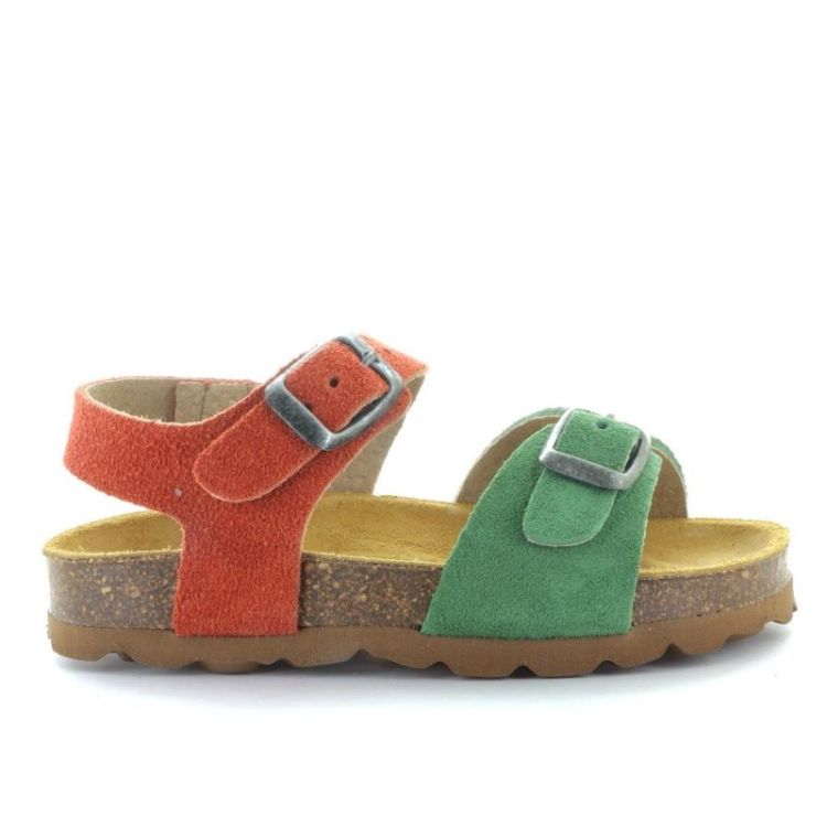 open voorgevormde sandalen muskat