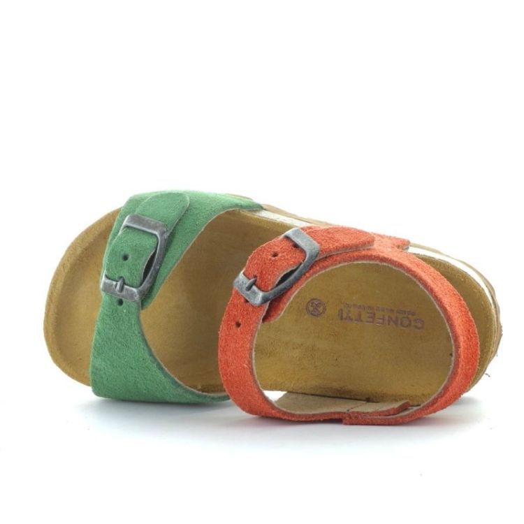 open voorgevormde sandalen muskat