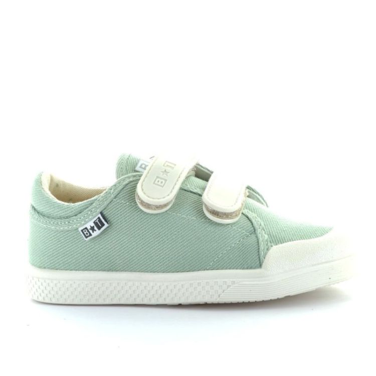 bumper sneaker in textiel almond