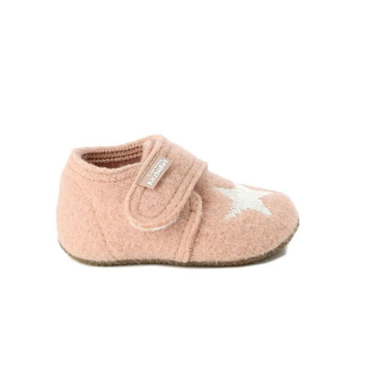 wollen pantoffel rosa