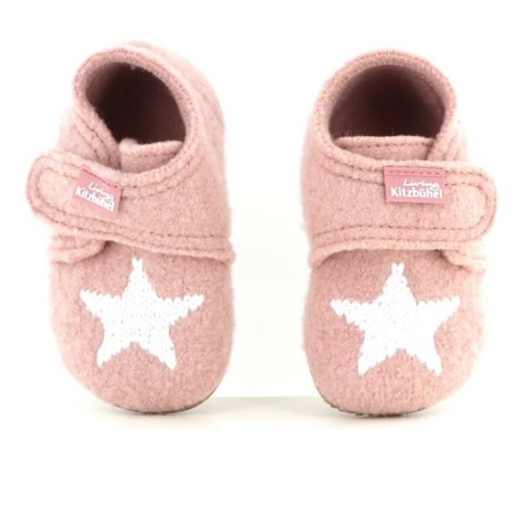 wollen pantoffel rosa