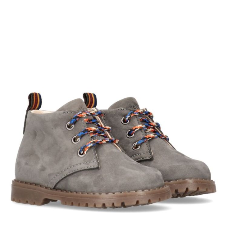 lace-up shoe grey grey