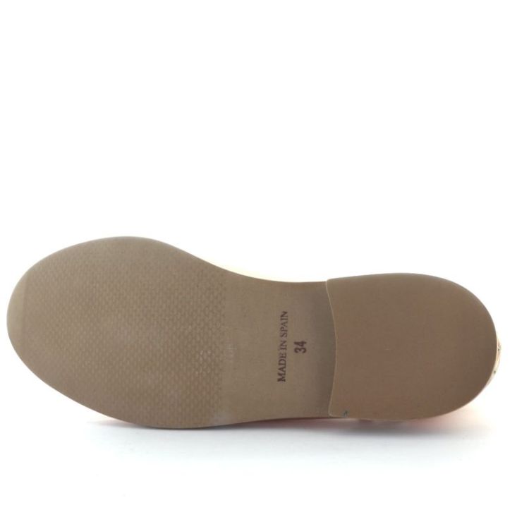 metallic loafer bronze