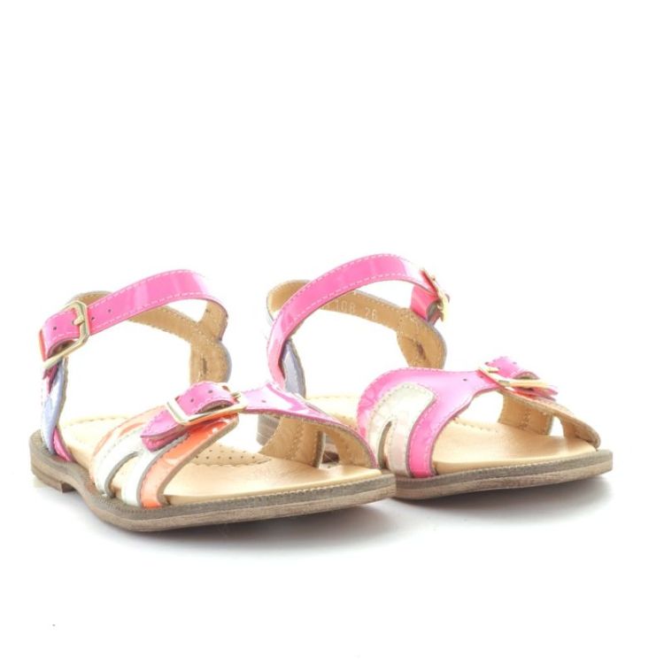 open sandaal trio fluo
