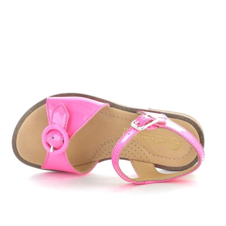 open sandaal fuxia fluo