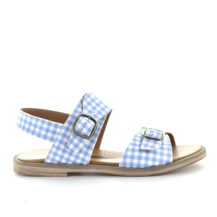 open sandaal blu