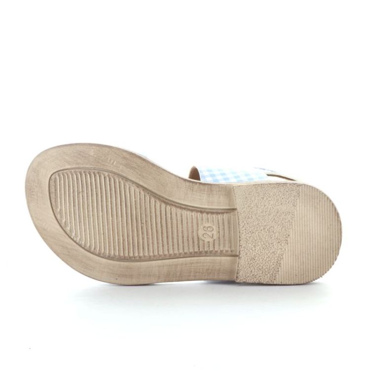 open sandaal blu