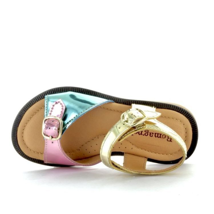 elegante sandaal R087 platino