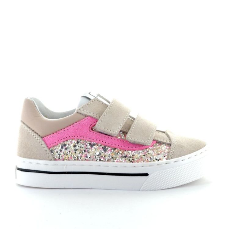 lage sneaker silver pink