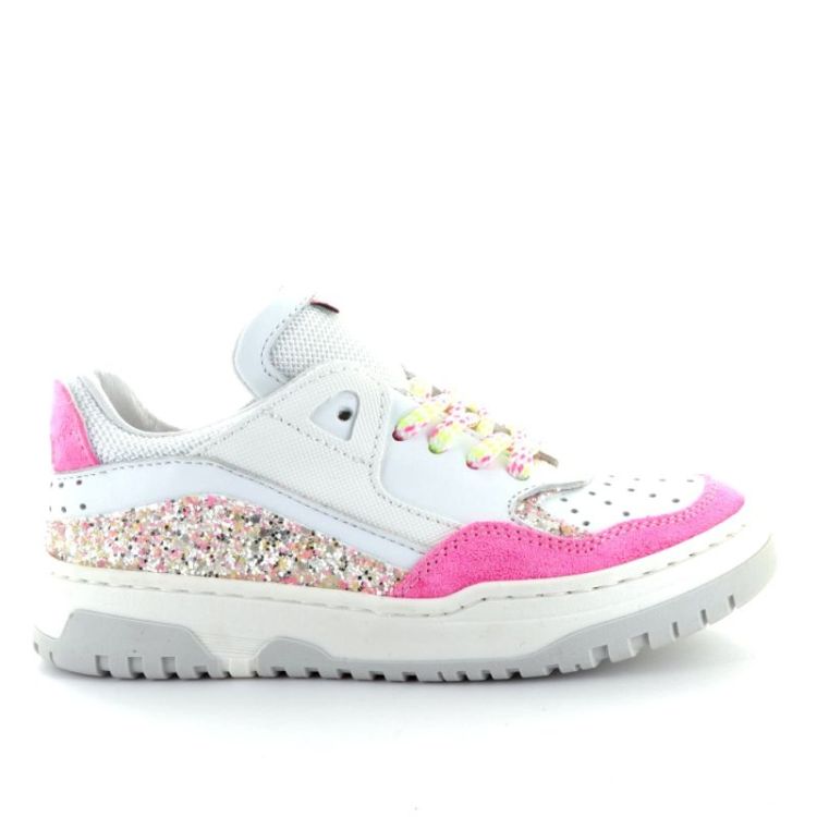 lage sneaker fuxia fluo