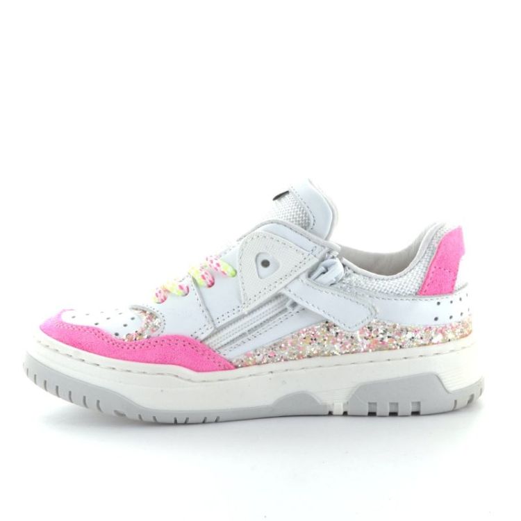 lage sneaker fuxia fluo