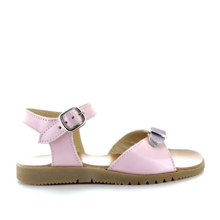 open sandaal lila rosa