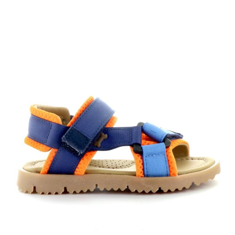 laker open sandaal orange fluo blu