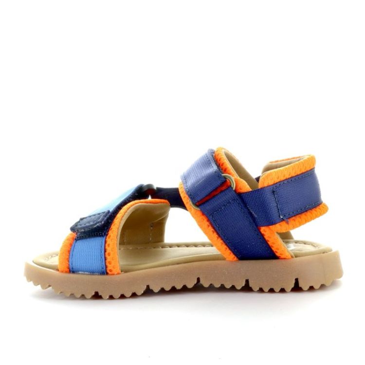 laker open sandaal orange fluo blu