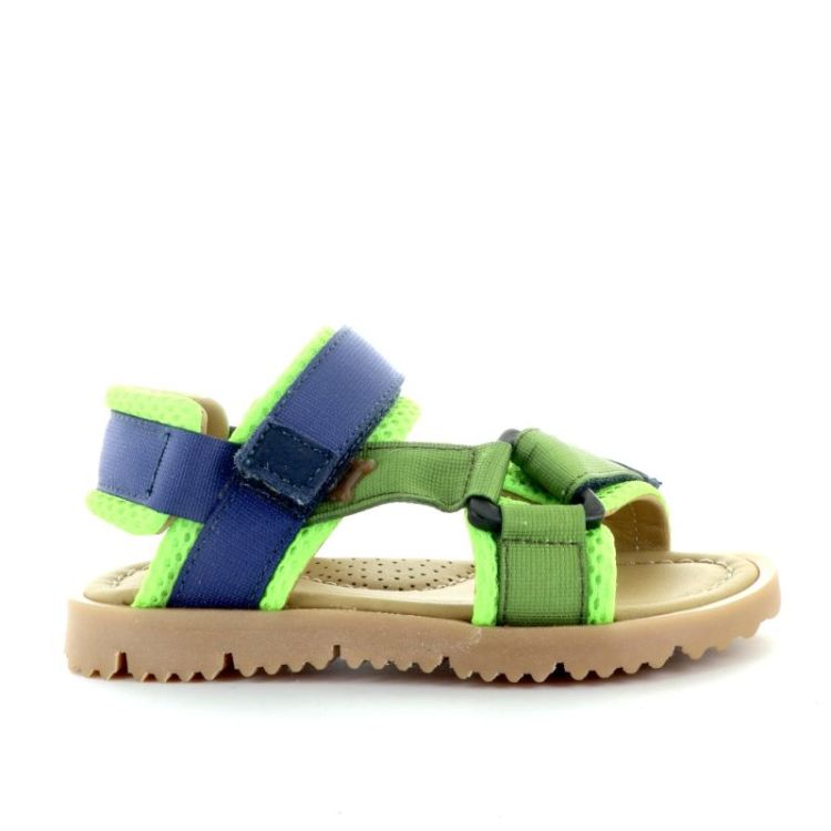 laker open sandaal green fluo blue