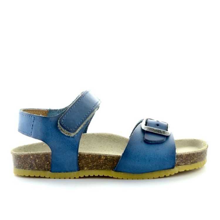 open sandaal blu