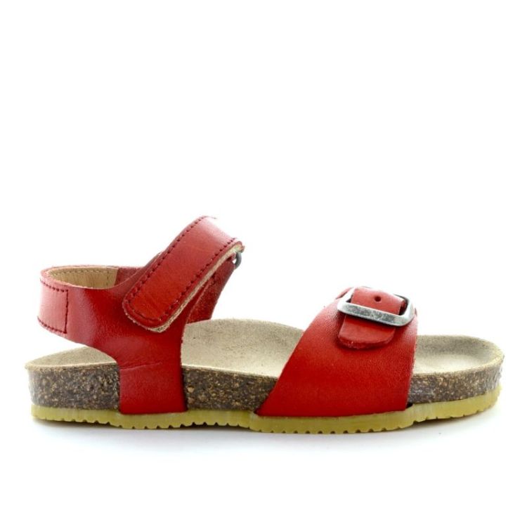 open sandaal rosso