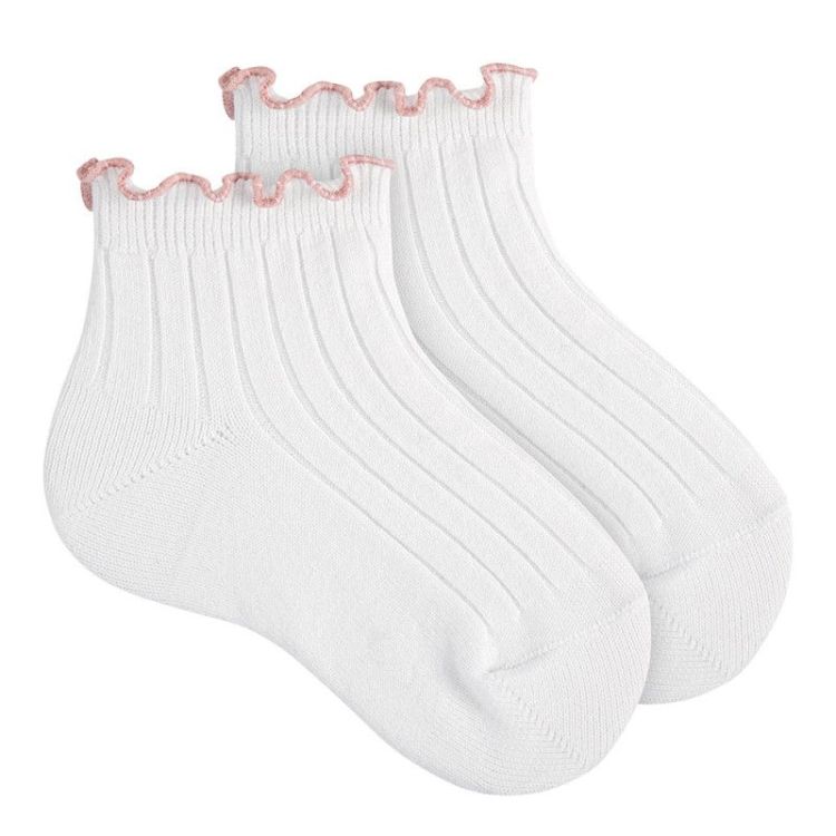 korte sokken 70 pale pink