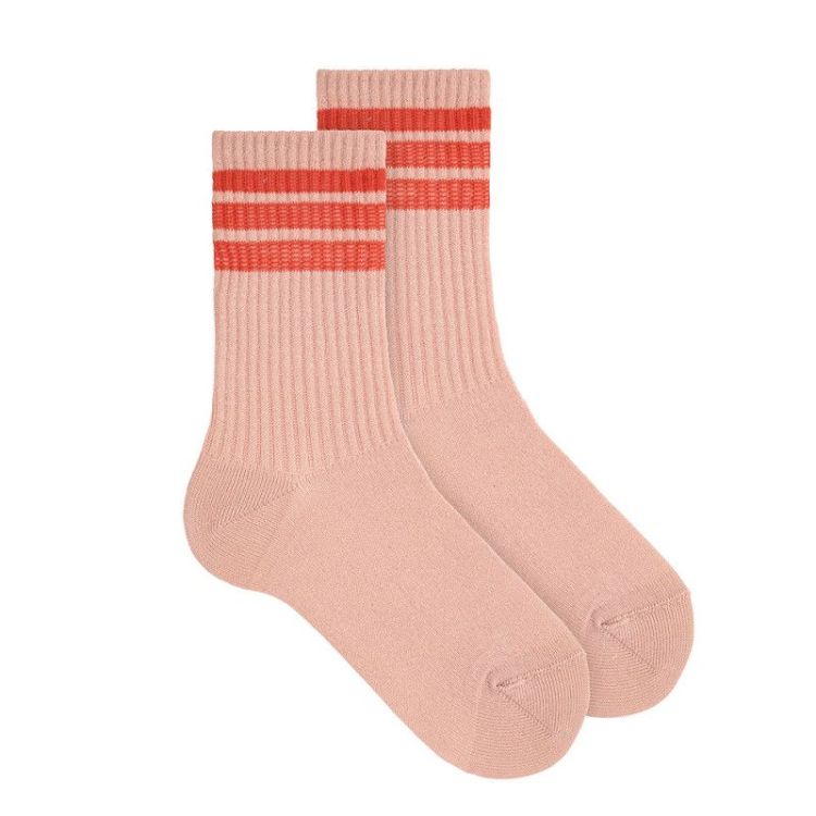 korte sokken 638 red mullet