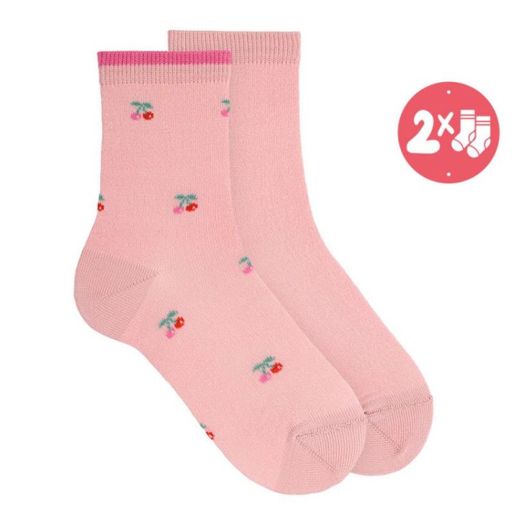 korte sokken 526 pale pink