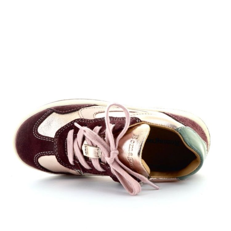 Romagnoli sneaker leo print lam natural