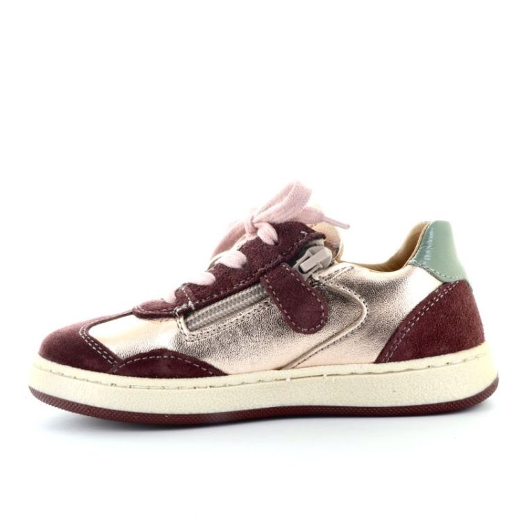 Romagnoli sneaker leo print lam natural