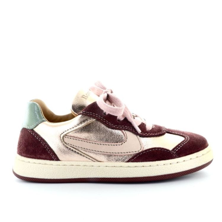 Romagnoli sneaker leo print lam natural