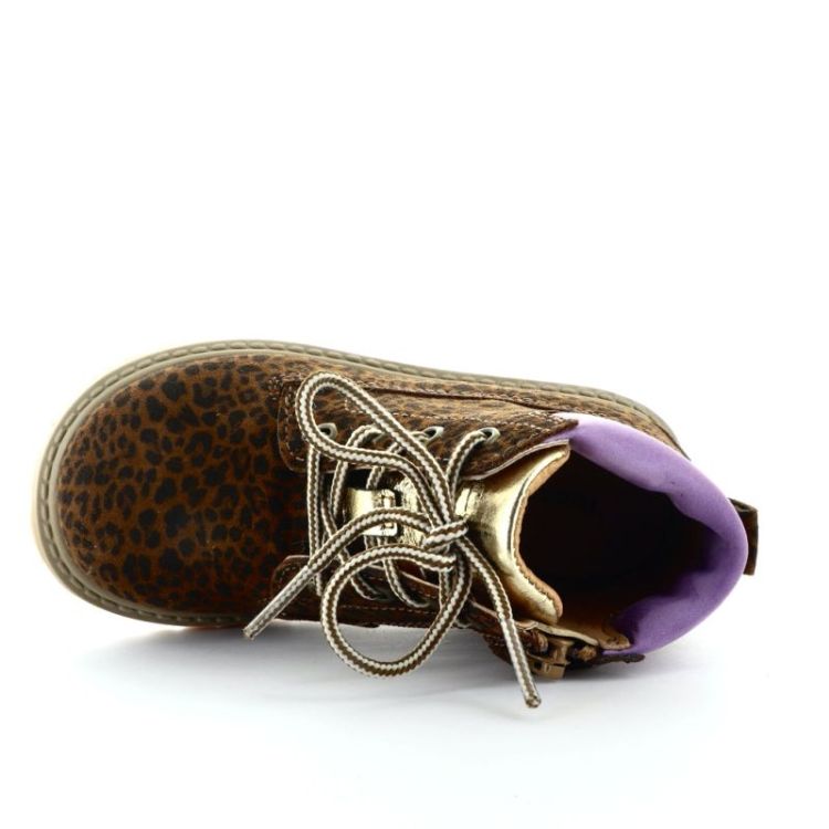 Bottines met rits en veter mini Leo