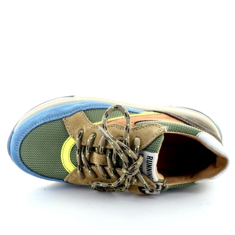 kleurrijke chunky sneaker dragon salvia
