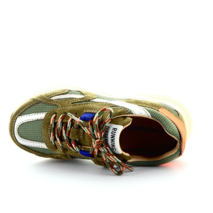Sportieve retro sneaker dragon salvia