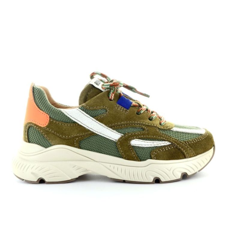Sportieve retro sneaker dragon salvia