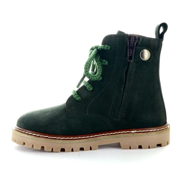 chunky lace-up boot deep teal