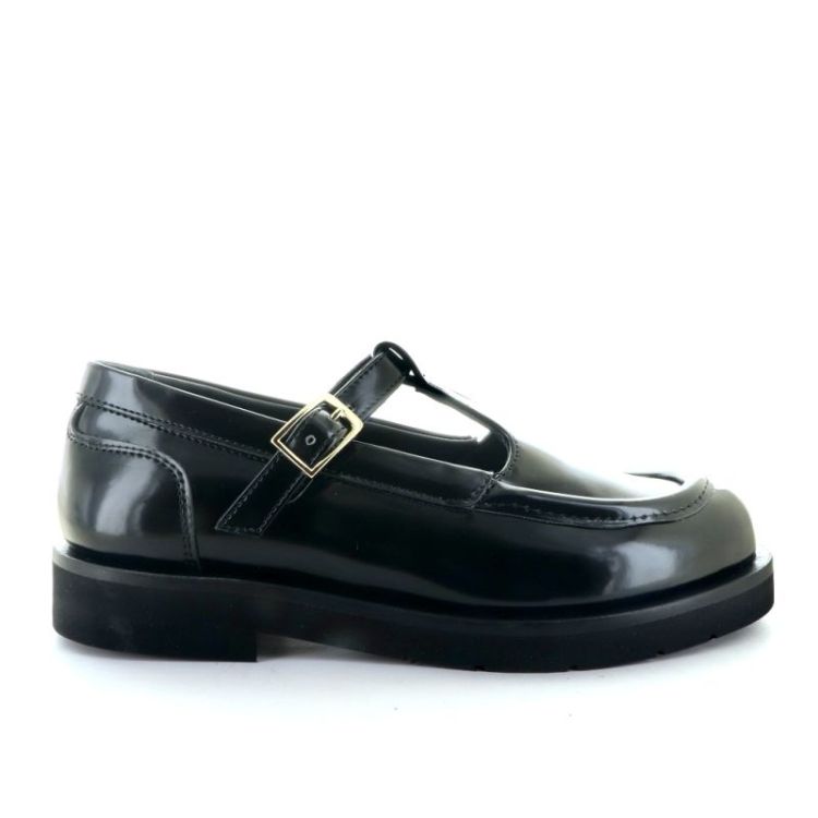stoere gesp schoen black