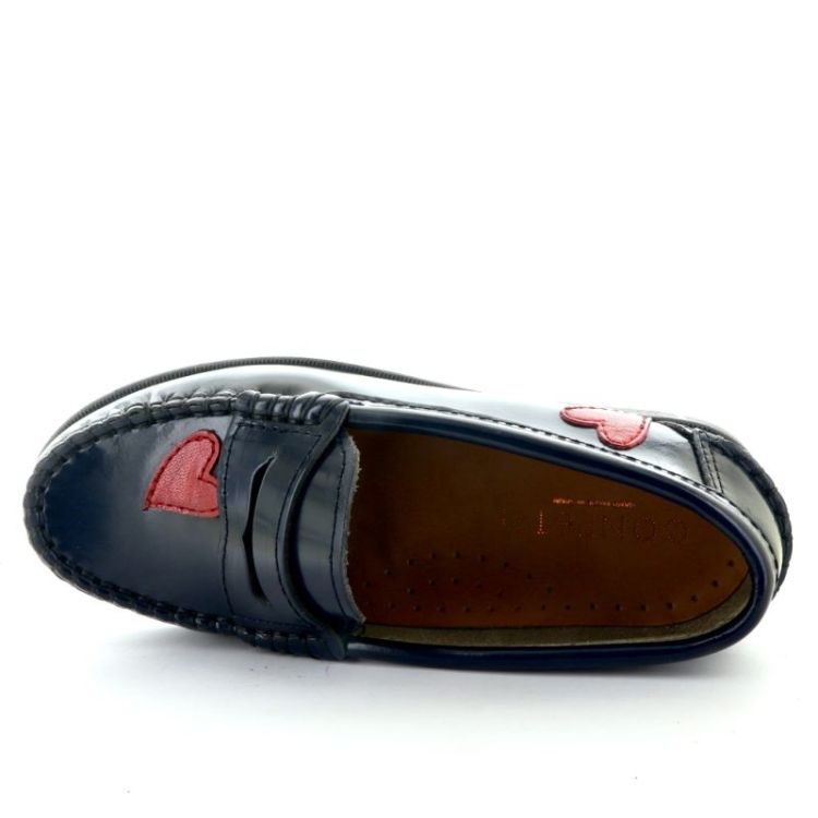 loafer with hearts marino
