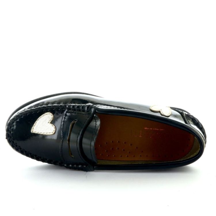 loafer with hearts nero