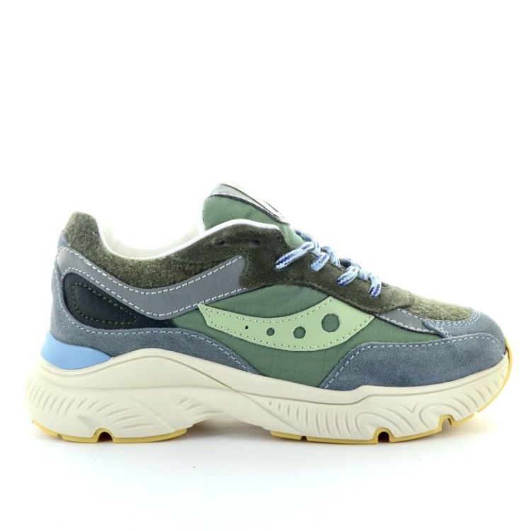 coole sneaker rits veter verde