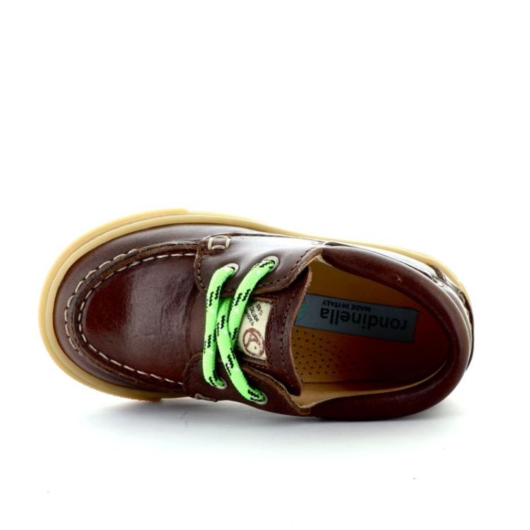 loafer met veter cuoio